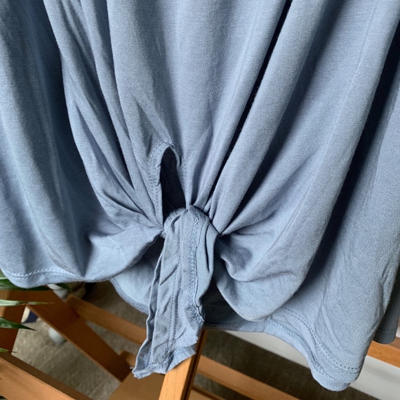 Sans Souci Off The Shoulder Tie-Front Top - Picture 3 of 3